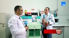 شرح عملي.. كيف يتم تحلية ومعالجة المياه وإنتاجها من الهواء بمركز التميز العلمي بالإنتاج الحربي؟