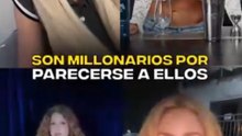 Tiktokers que se hicieron millonarios por parecerse a estos famosos