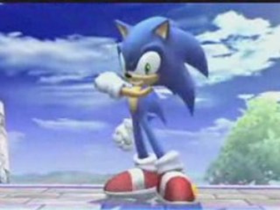 Sonic dans ssbb