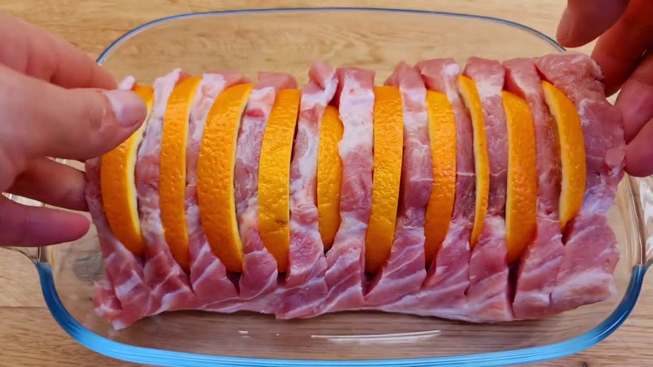 Fleisch mit obst und gemüse, ein fleischrezept was unbedingt nachgekocht werden muss