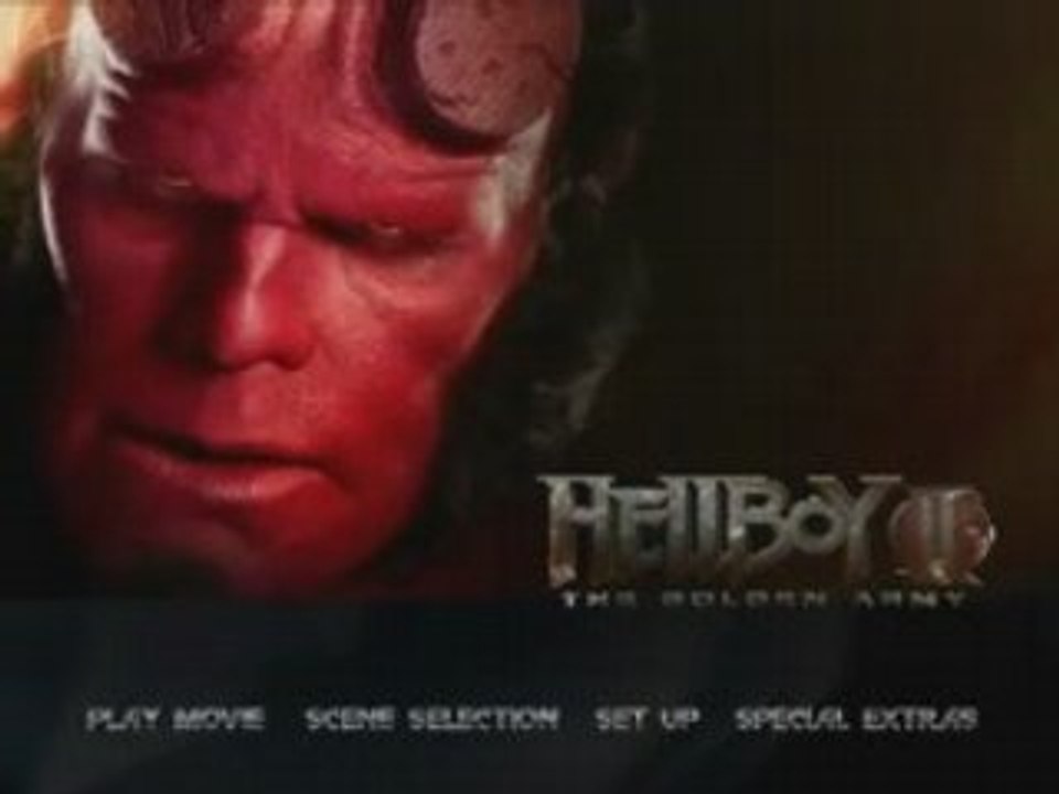 HellBoy II DVD menu