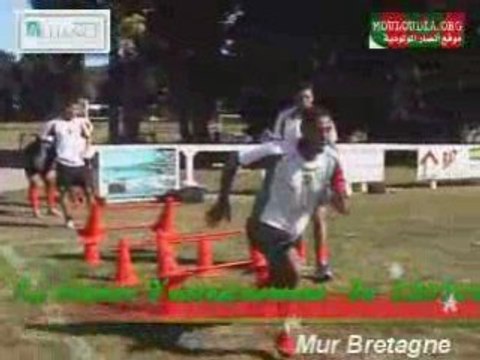 la séance d'entrainement du 220708 matin