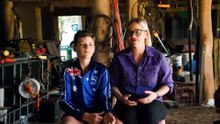 Dusty's incredible 500km journey for kids in the bush