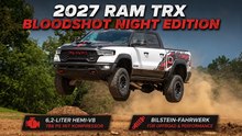 2027 Ram TRX Bloodshot Night Edition: HEMI-V8 und Carbon-Details
