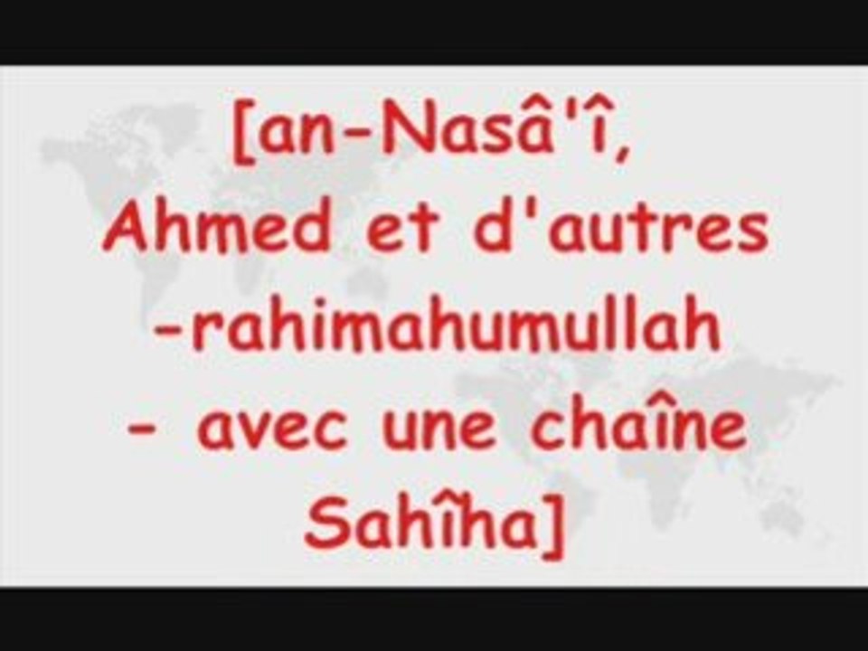 Règles du ADHAN (Appel à la prière)