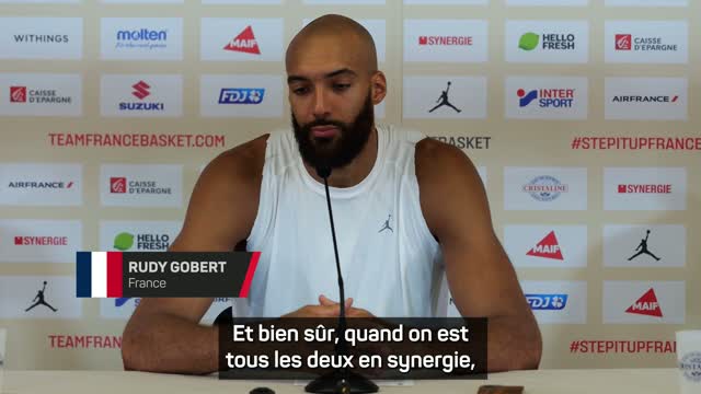 France - Gobert : "Avec Wembanyama, c’est unique"