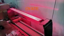 OEM service 860mm 220v 2000w ruby halogen infrared heat lamps heat emitter for PET Blowers