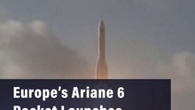Europe’s Ariane 6 Rocket Launches Weather Satellite