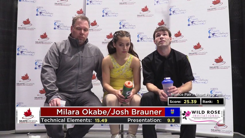 2019 Wild Rose Invitational & NAC - Sobey's Arena (Novice Pair - Short Program)