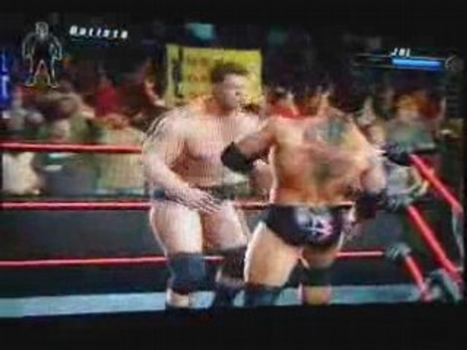 SvR2008 Monday Night Raw Match 01