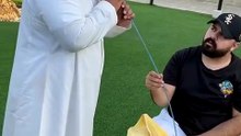 Hilarious Straw Prank! He Drank Feet Water Thinking It Was Water