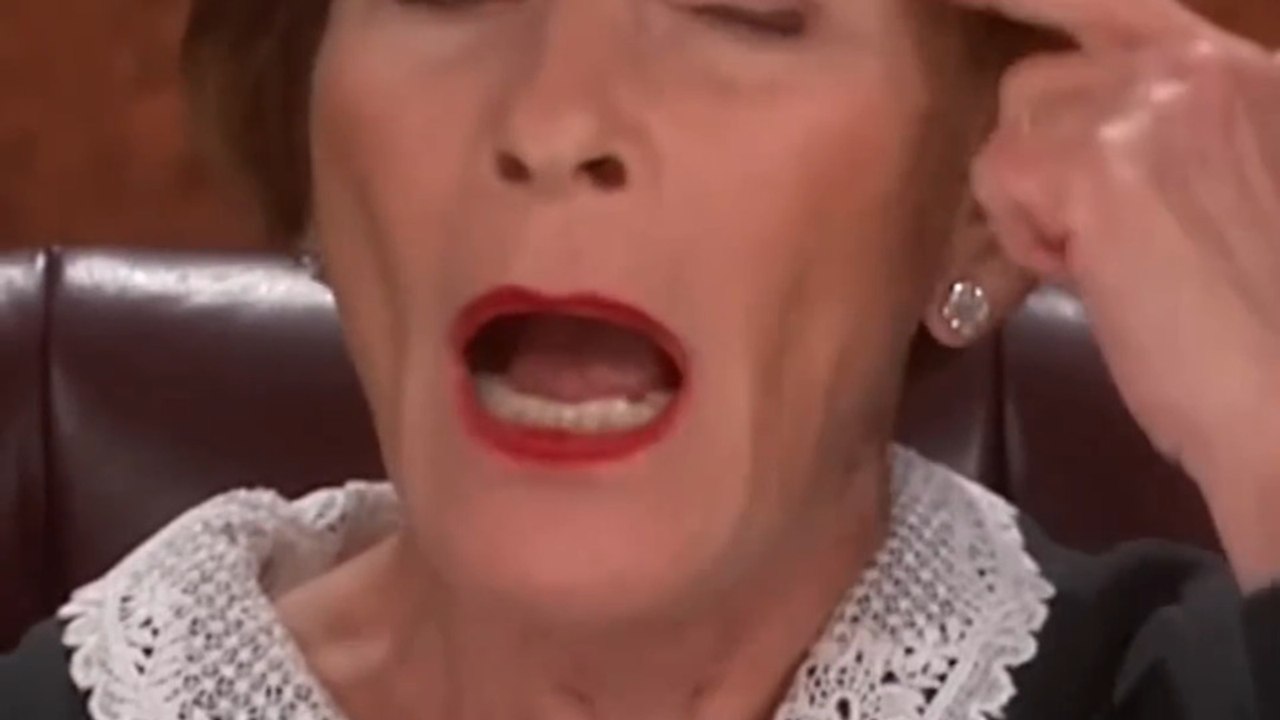Judge Judy Brings Pizza Into the Argument