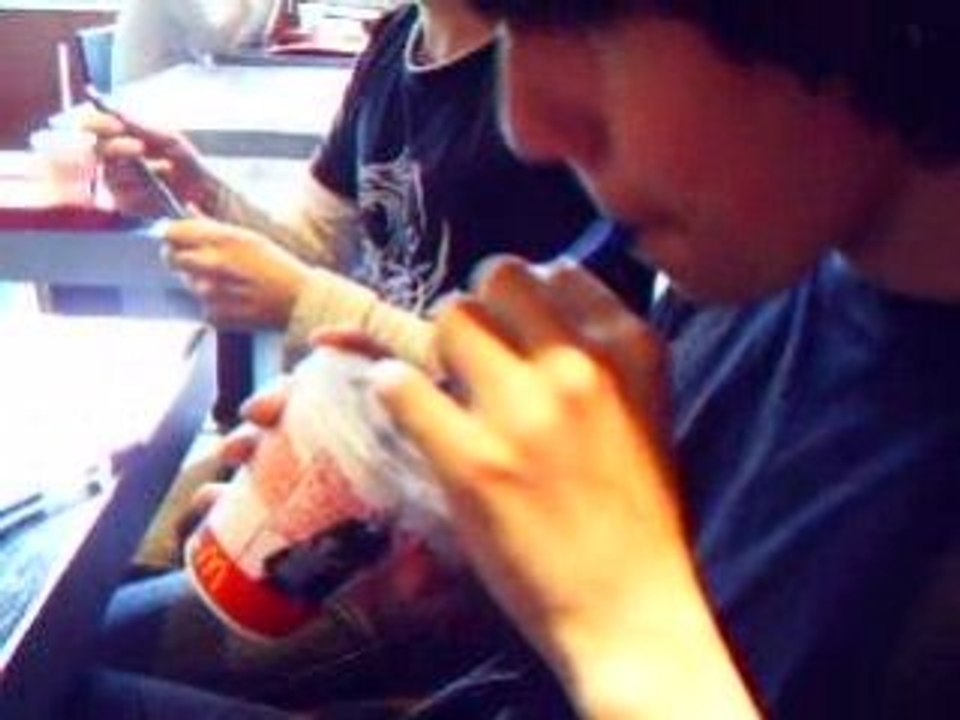 Strohhalm-mod in Action