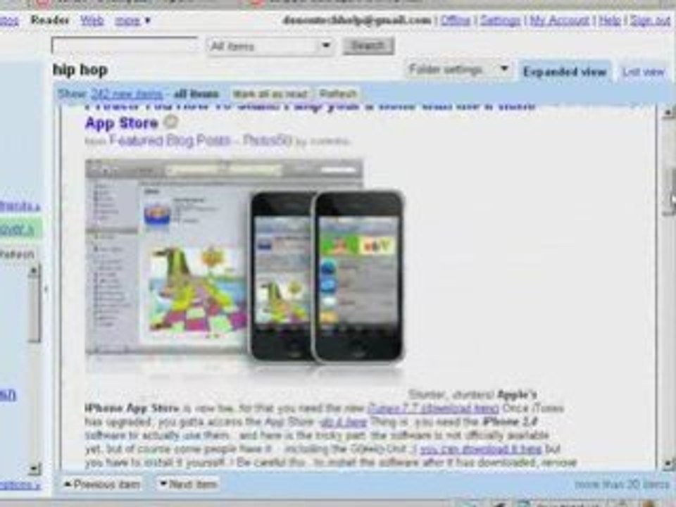 Learn to use Google's Rss Feed Reader