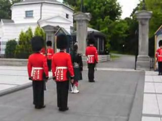 releve de la garde mme le gouverneur  a ottawa