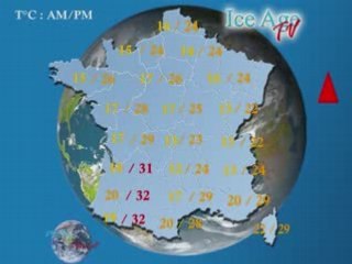 Météo du Mercredi 23 juillet 2008