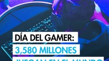 Día del Gamer: 3,580 millones de jugadores transforman el mercado mundial