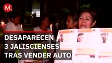 Familias de 3 desaparecidos exigen respuestas y cateo de casas en Michoacán