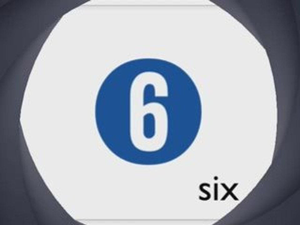 1〜10　数字