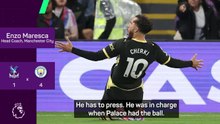 Maresca hails Cherki's 'complete' performance