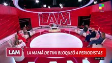 La madre de Tini bloqueó a periodistas