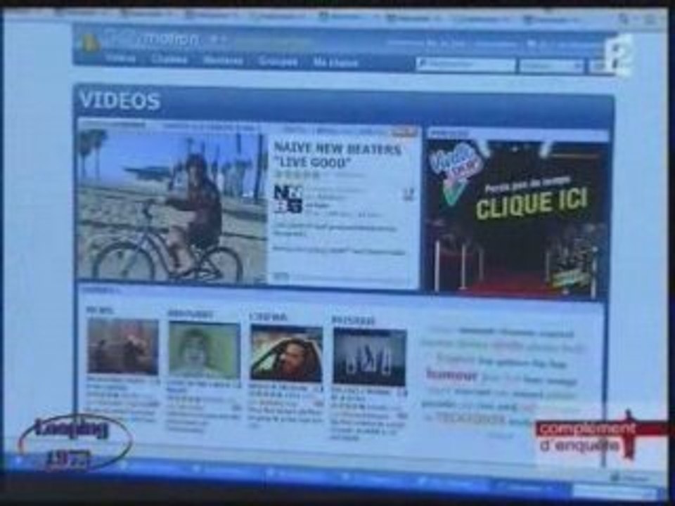 Reportage sur Dailymotion