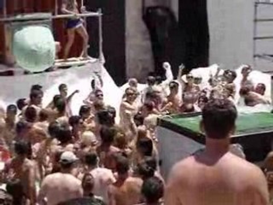 Mousse party Kemer juillet 2008