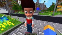 RYDER DE PAW PATROL ME PILLA EN LA CAMA CON SU MAMÁ EN MINECRAFT 😳