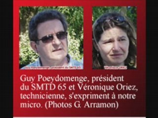 Le SMTD 65 visite le CSDU de Lourdes-Mourles