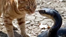 Cat Vs Snake Fighting