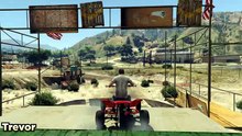 GTA 5 - FRANKLIN VS MICHAEL VS TREVOR WHICH IS BEST QUADBIKE
