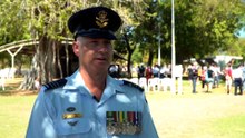 RAAF march into Katherine for towns 100-year anniversary