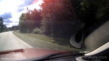 Im Audi 80 zwischen Zusamzell und Welden im Landkreis Augsburg