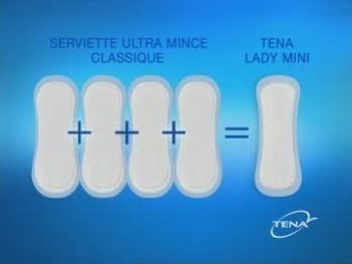 Tena Lady, les protection discrètes pour FEMMES