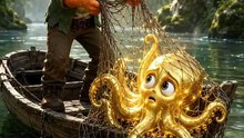 ​L'histoire du légume et la pieuvre d'or - Partie 1 🐙✨ ​