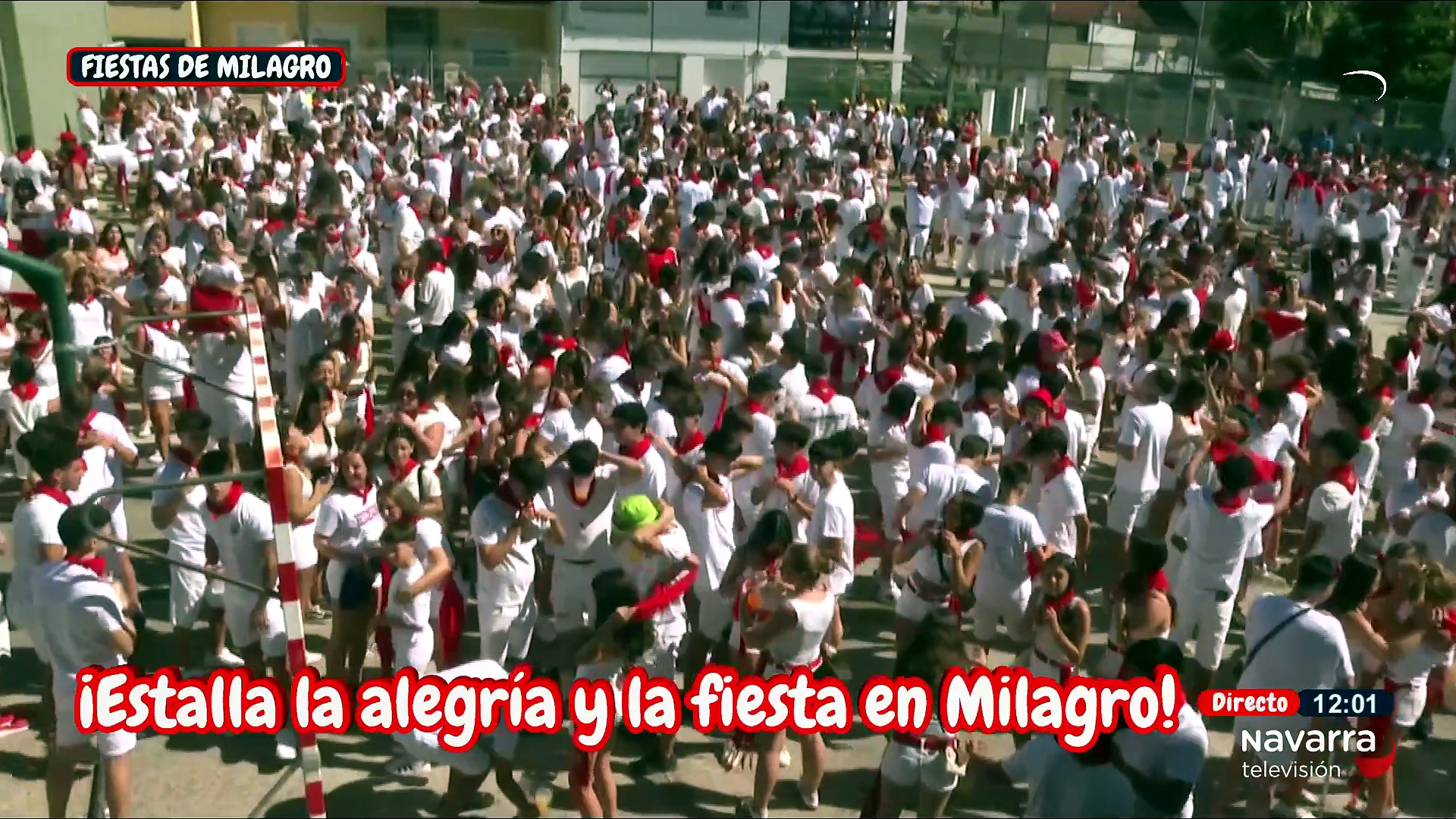 Cohete Fiestas de Milagro Parte 2 29/08/2026