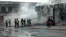 Russian strike kills at least 37 in Bucha, Ukraine #shorts