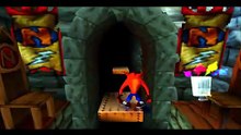 Crash Bandicot 1 - #32 Lights Out Walkthrough (No Damage + Gems)  [PS1] [PlayStation]