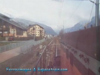 Desserte et manoeuvre en Y 8000 à Sallanches