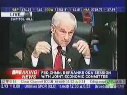 Ron Paul Blasts Chairman of Federal Reserve on National T.V