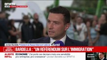 "Bruno Retailleau n'est pas un candidat sérieux. Il ne passera pas Noël" dans cette campagne présidentielle, déclare Jordan Bardella, président du RN