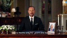 King Haakon pays tribute to father in first speech as monarch