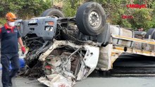 Karabük'te feci kaza! Karşı şeride geçen çekici, motosiklet ile çarpıştı: 2 ölü