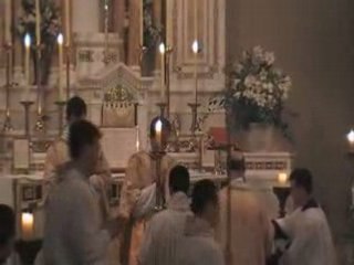 2008-07-18 Mass XX anniversary FSSP Lewisham Last Gospel