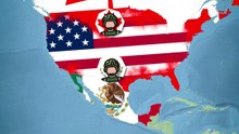 Mexico and Canada Unite: North America War Story