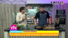 Victor Espino arruina su propia receta de cocina