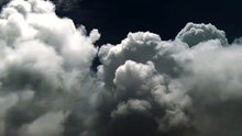 Cinematic Sky View & Cumulus Clouds