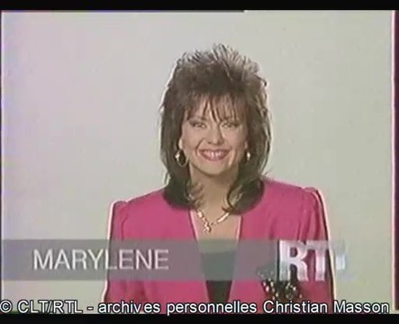 Excuses de Marylène suite à l'annulation de Euroshow (RTL Télévision)