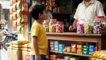 Mini girl boy funny video