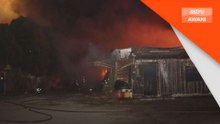 Dua gudang simpanan bahan kimia pertanian terbakar di Segambut